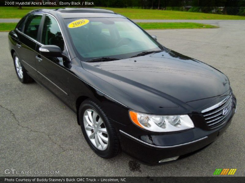 Ebony Black / Black 2008 Hyundai Azera Limited