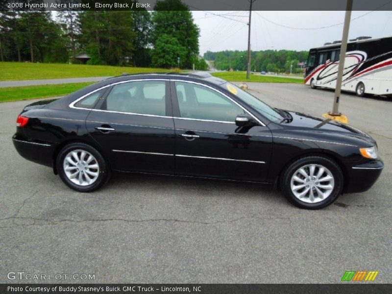 Ebony Black / Black 2008 Hyundai Azera Limited