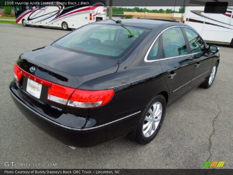 Ebony Black / Black 2008 Hyundai Azera Limited