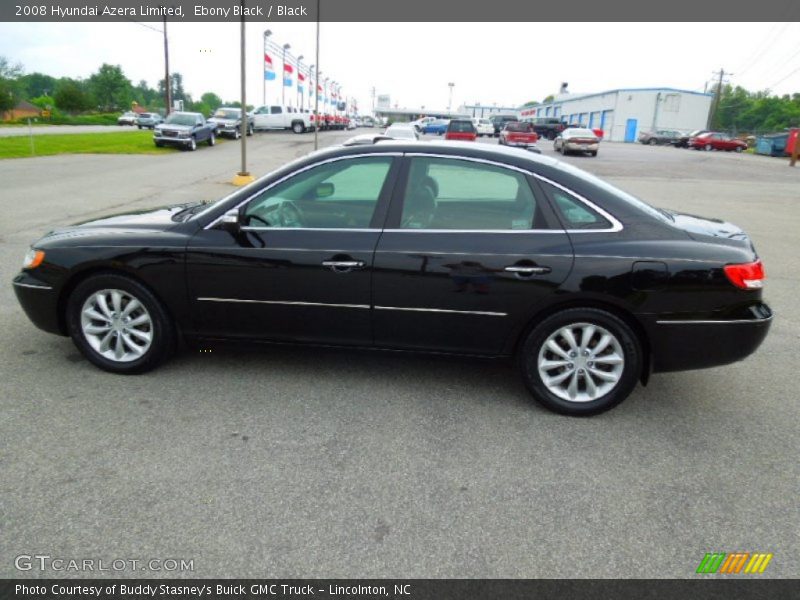 Ebony Black / Black 2008 Hyundai Azera Limited