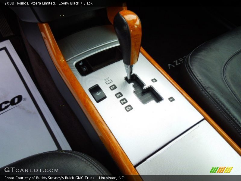 Ebony Black / Black 2008 Hyundai Azera Limited