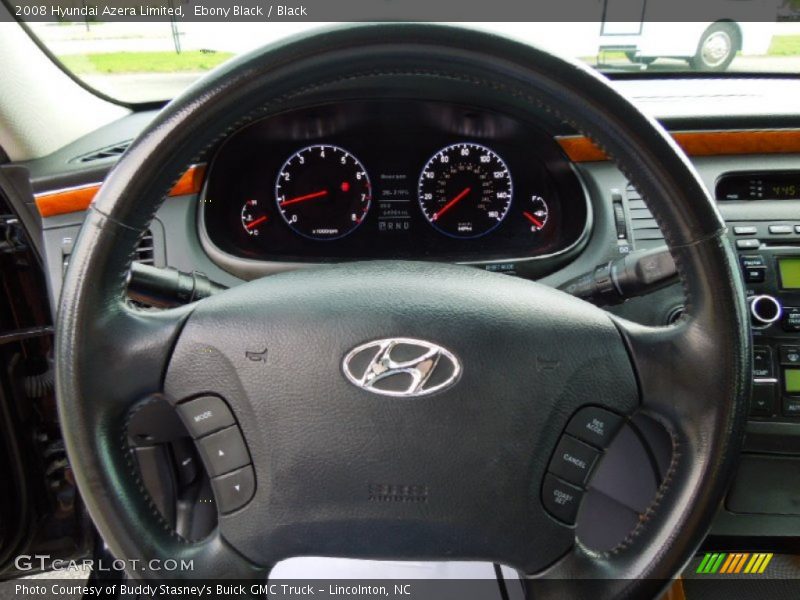Ebony Black / Black 2008 Hyundai Azera Limited