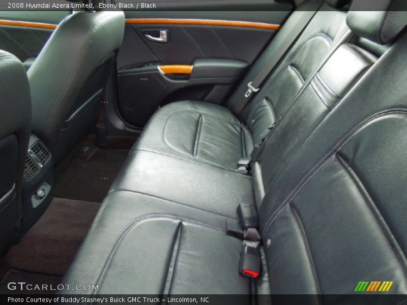 Ebony Black / Black 2008 Hyundai Azera Limited