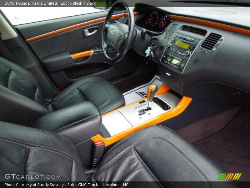 Ebony Black / Black 2008 Hyundai Azera Limited