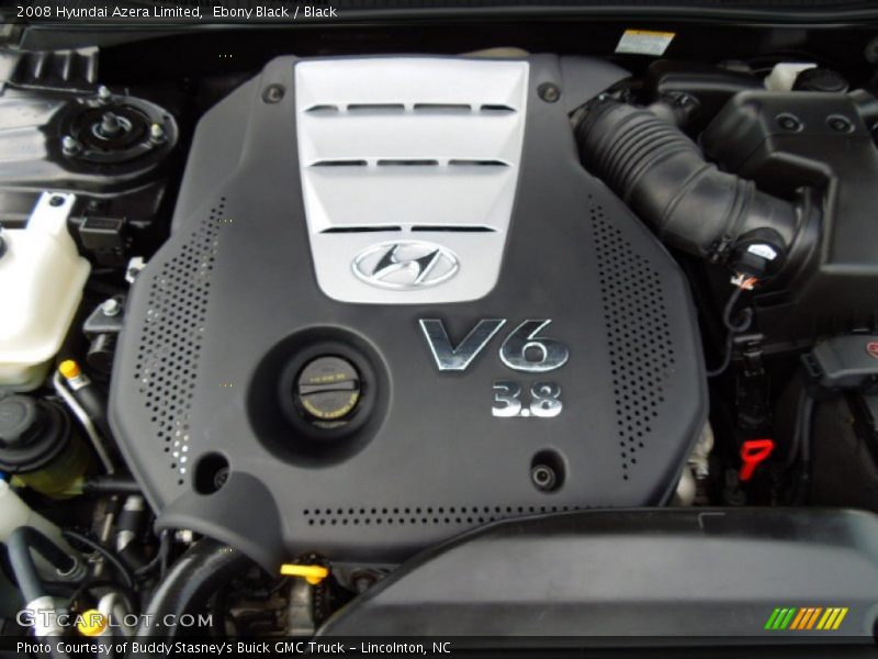 Ebony Black / Black 2008 Hyundai Azera Limited