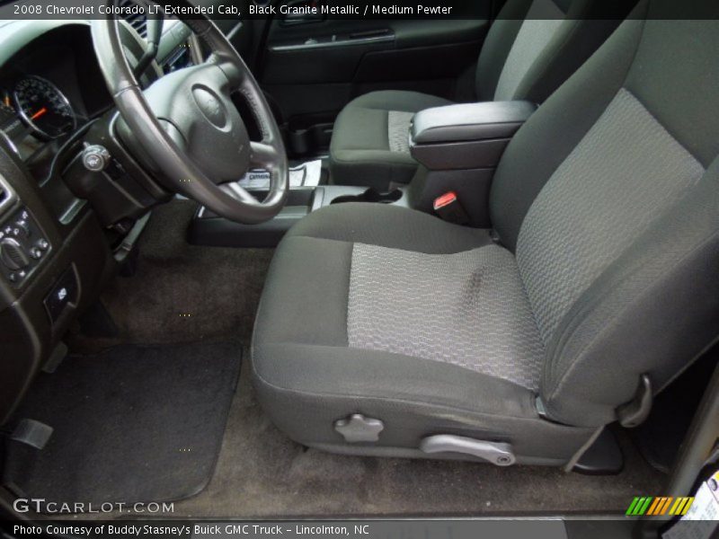 Black Granite Metallic / Medium Pewter 2008 Chevrolet Colorado LT Extended Cab