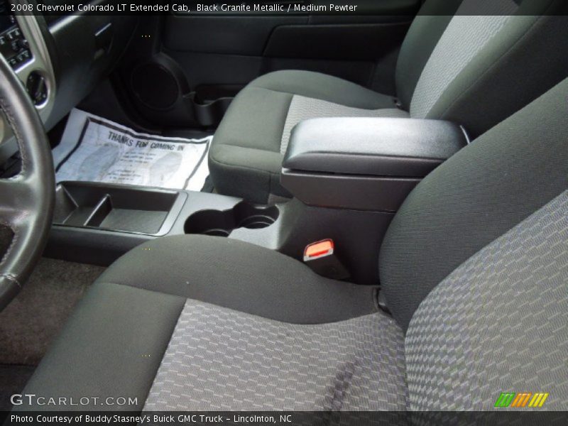 Black Granite Metallic / Medium Pewter 2008 Chevrolet Colorado LT Extended Cab