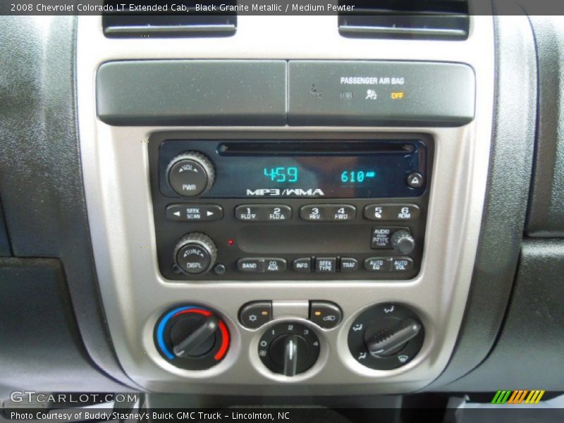 Black Granite Metallic / Medium Pewter 2008 Chevrolet Colorado LT Extended Cab