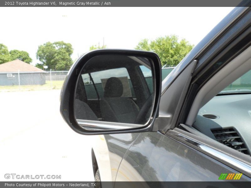 Magnetic Gray Metallic / Ash 2012 Toyota Highlander V6