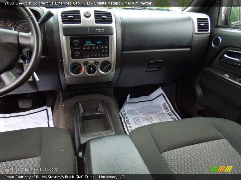 Black Granite Metallic / Medium Pewter 2008 Chevrolet Colorado LT Extended Cab