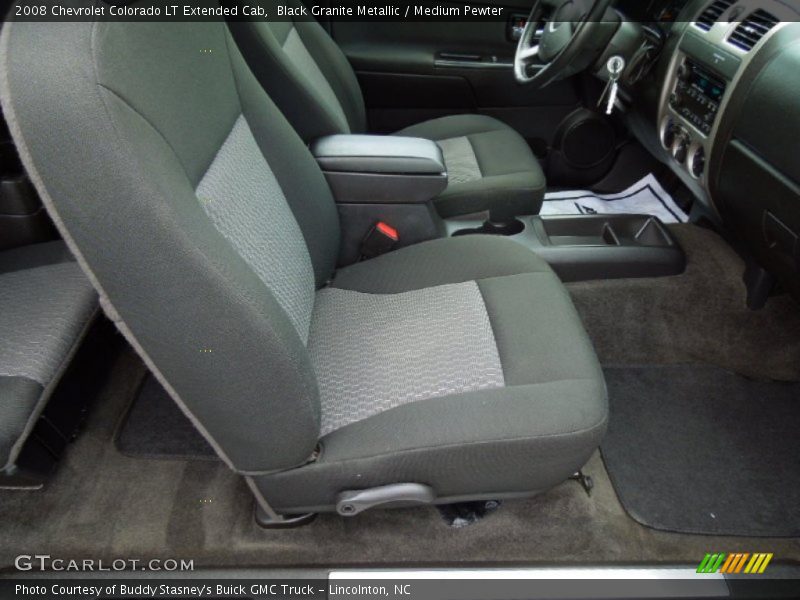 Black Granite Metallic / Medium Pewter 2008 Chevrolet Colorado LT Extended Cab