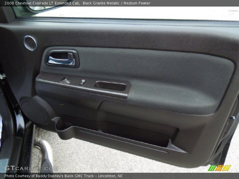 Black Granite Metallic / Medium Pewter 2008 Chevrolet Colorado LT Extended Cab