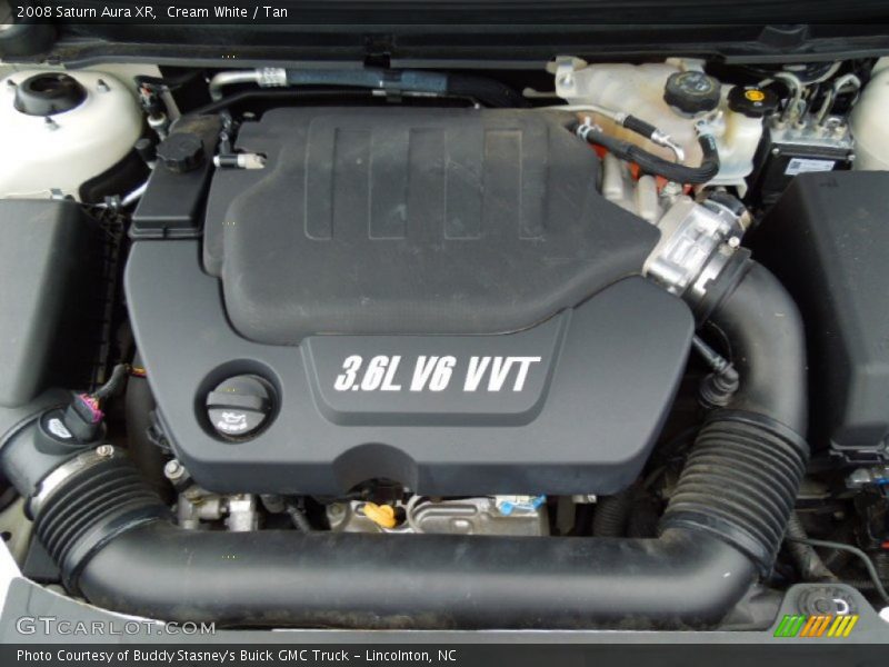 Cream White / Tan 2008 Saturn Aura XR