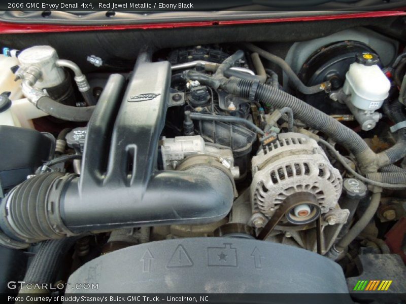 Red Jewel Metallic / Ebony Black 2006 GMC Envoy Denali 4x4