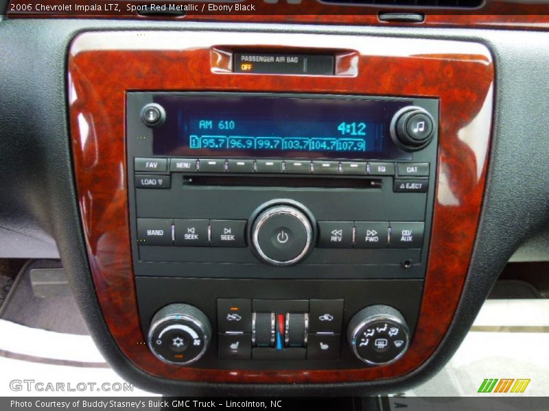 Sport Red Metallic / Ebony Black 2006 Chevrolet Impala LTZ
