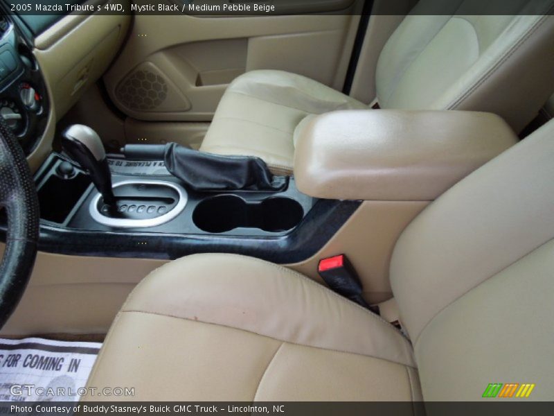 Mystic Black / Medium Pebble Beige 2005 Mazda Tribute s 4WD