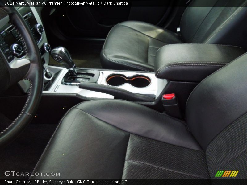 Ingot Silver Metallic / Dark Charcoal 2011 Mercury Milan V6 Premier