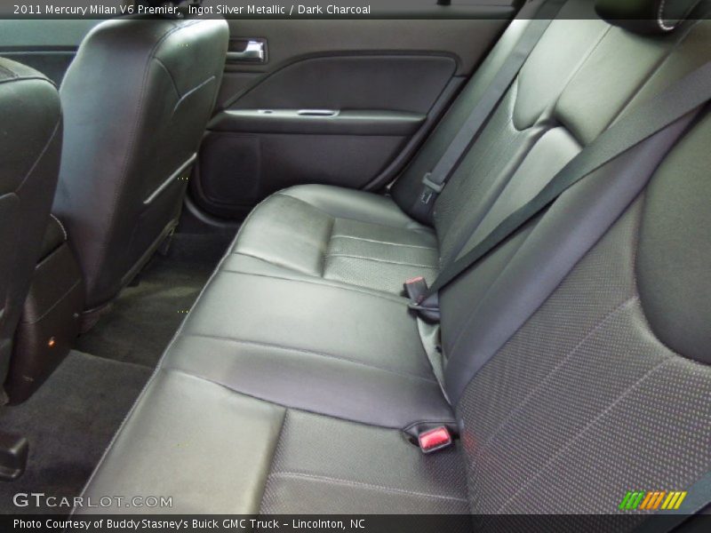 Ingot Silver Metallic / Dark Charcoal 2011 Mercury Milan V6 Premier