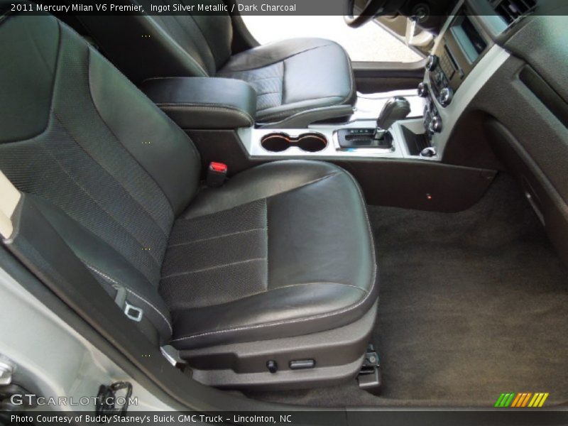 Ingot Silver Metallic / Dark Charcoal 2011 Mercury Milan V6 Premier