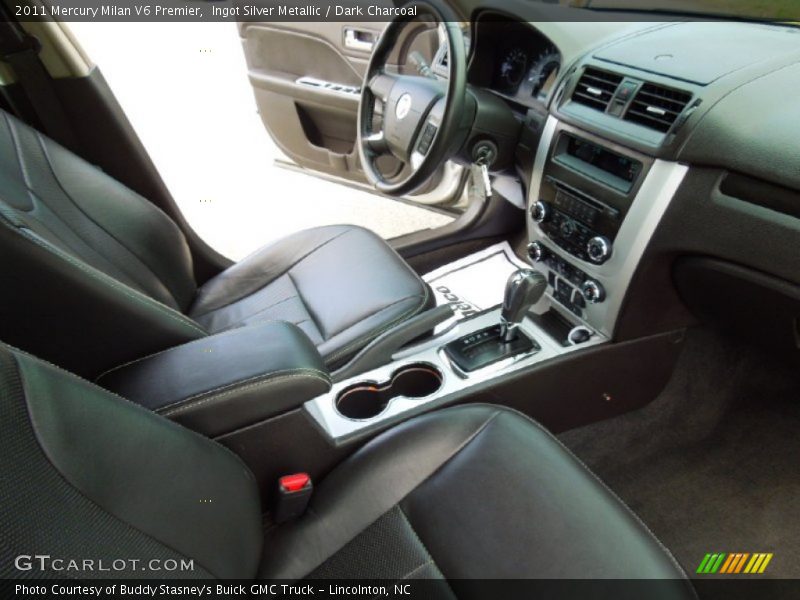 Ingot Silver Metallic / Dark Charcoal 2011 Mercury Milan V6 Premier