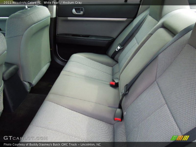 White Pearl / Medium Gray 2011 Mitsubishi Galant FE