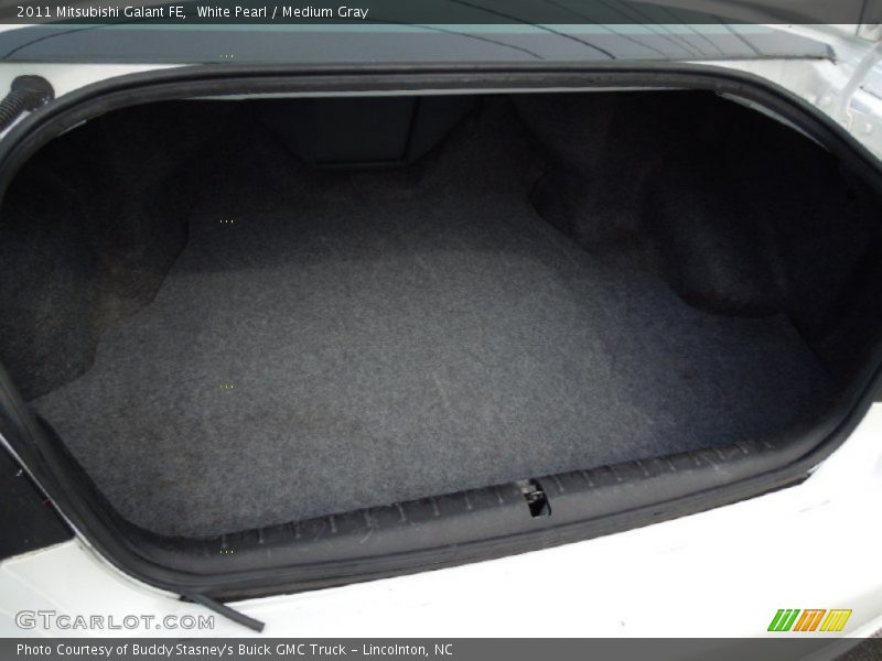 White Pearl / Medium Gray 2011 Mitsubishi Galant FE