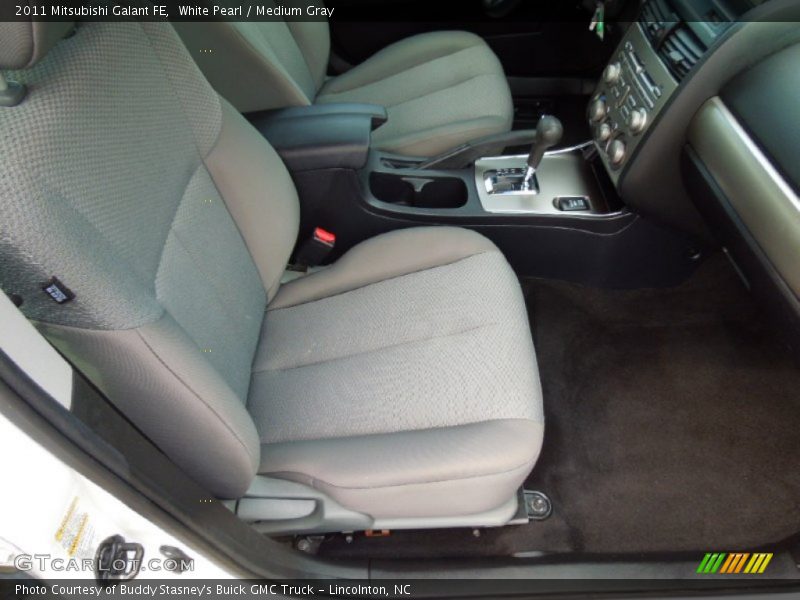 White Pearl / Medium Gray 2011 Mitsubishi Galant FE