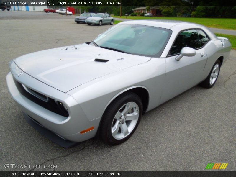 Bright Silver Metallic / Dark Slate Gray 2010 Dodge Challenger R/T