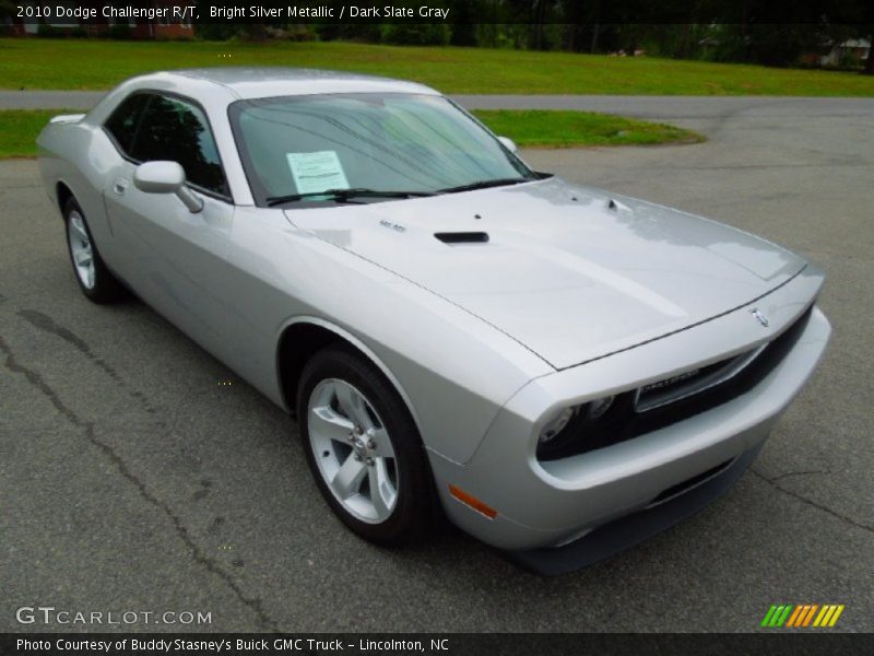 Bright Silver Metallic / Dark Slate Gray 2010 Dodge Challenger R/T