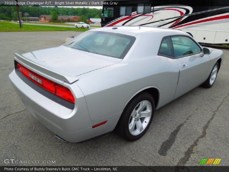 Bright Silver Metallic / Dark Slate Gray 2010 Dodge Challenger R/T