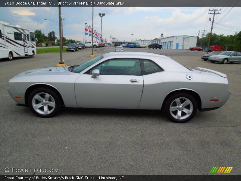 Bright Silver Metallic / Dark Slate Gray 2010 Dodge Challenger R/T
