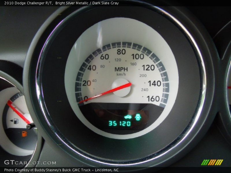 Bright Silver Metallic / Dark Slate Gray 2010 Dodge Challenger R/T
