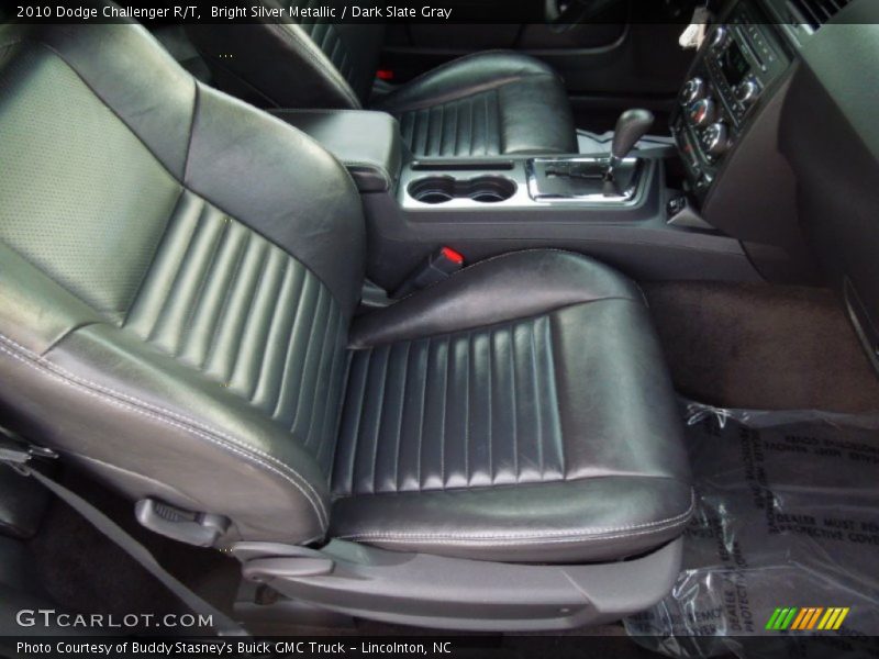 Bright Silver Metallic / Dark Slate Gray 2010 Dodge Challenger R/T