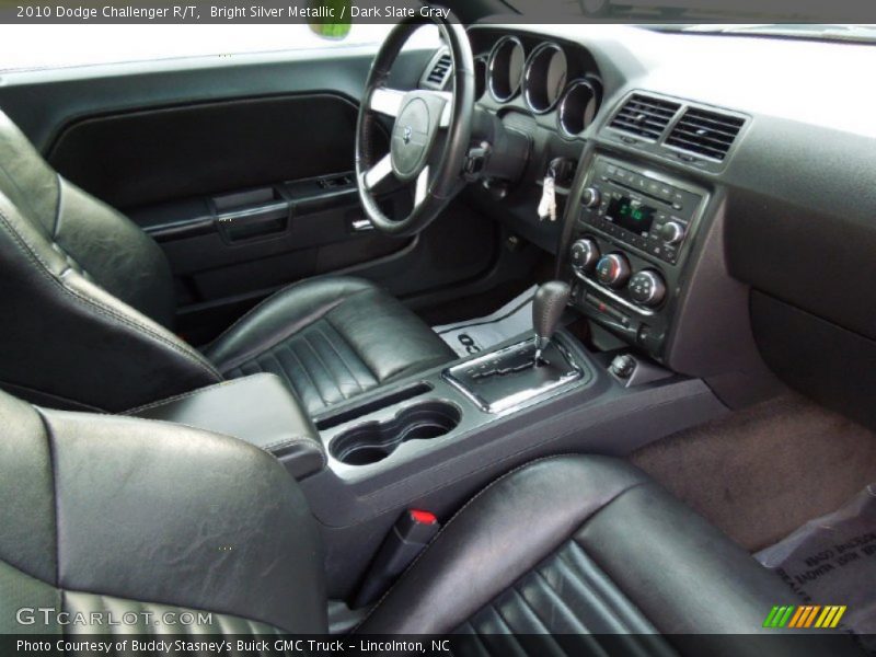 Bright Silver Metallic / Dark Slate Gray 2010 Dodge Challenger R/T