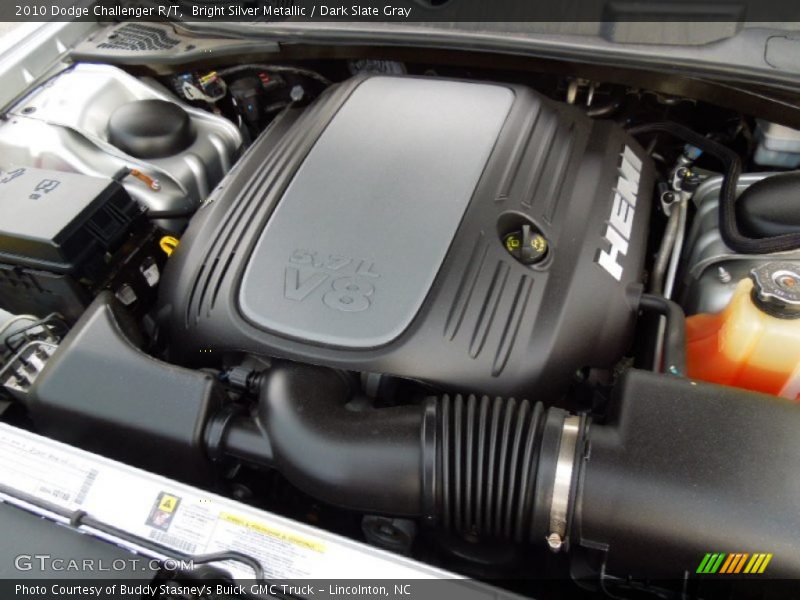 Bright Silver Metallic / Dark Slate Gray 2010 Dodge Challenger R/T