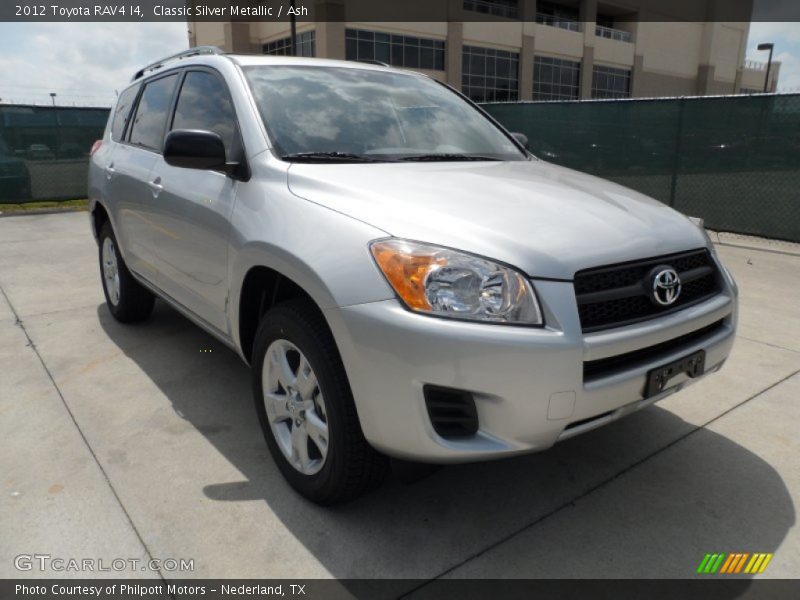 Classic Silver Metallic / Ash 2012 Toyota RAV4 I4