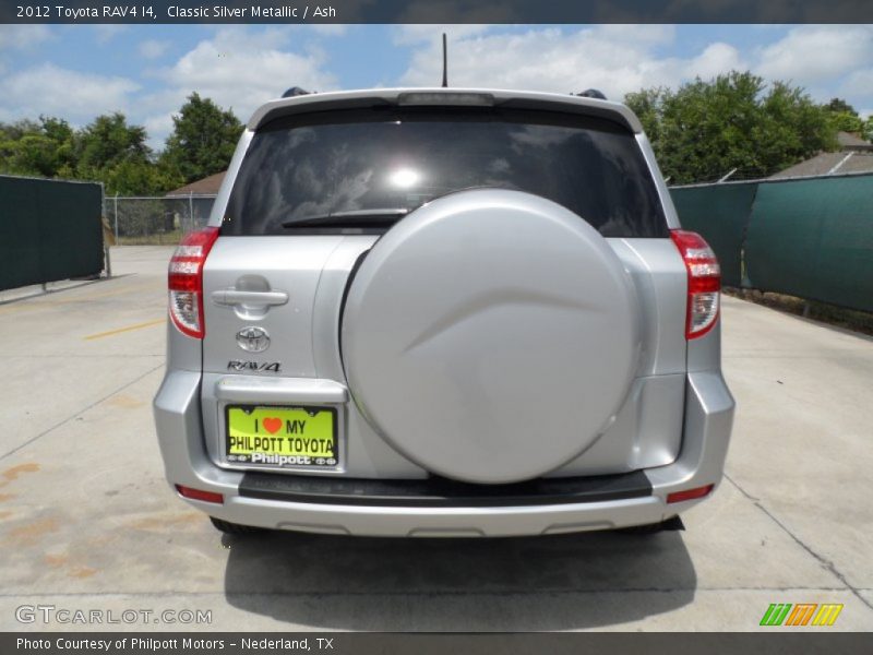 Classic Silver Metallic / Ash 2012 Toyota RAV4 I4