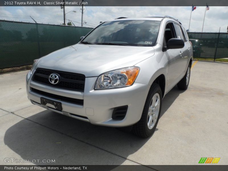Classic Silver Metallic / Ash 2012 Toyota RAV4 I4