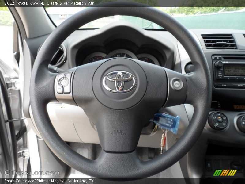 Classic Silver Metallic / Ash 2012 Toyota RAV4 I4