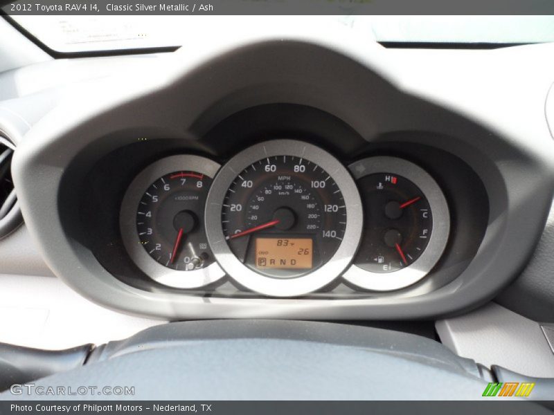 Classic Silver Metallic / Ash 2012 Toyota RAV4 I4