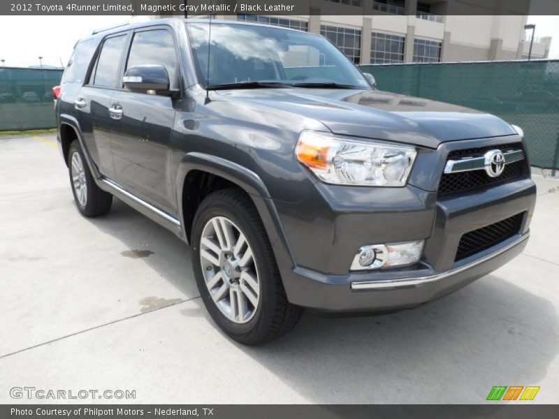 Magnetic Gray Metallic / Black Leather 2012 Toyota 4Runner Limited