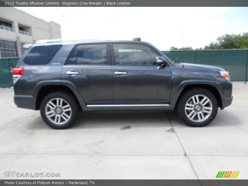 Magnetic Gray Metallic / Black Leather 2012 Toyota 4Runner Limited
