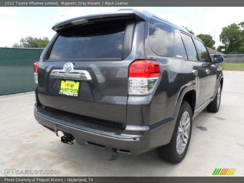 Magnetic Gray Metallic / Black Leather 2012 Toyota 4Runner Limited