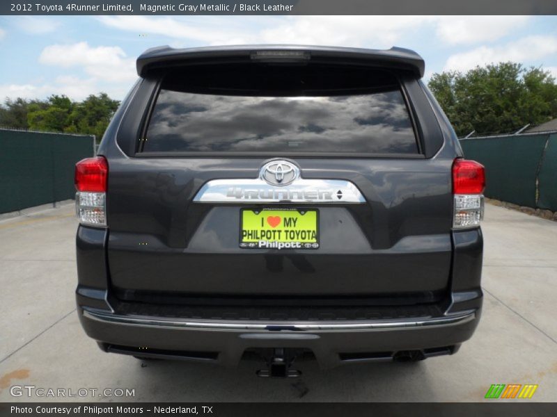 Magnetic Gray Metallic / Black Leather 2012 Toyota 4Runner Limited