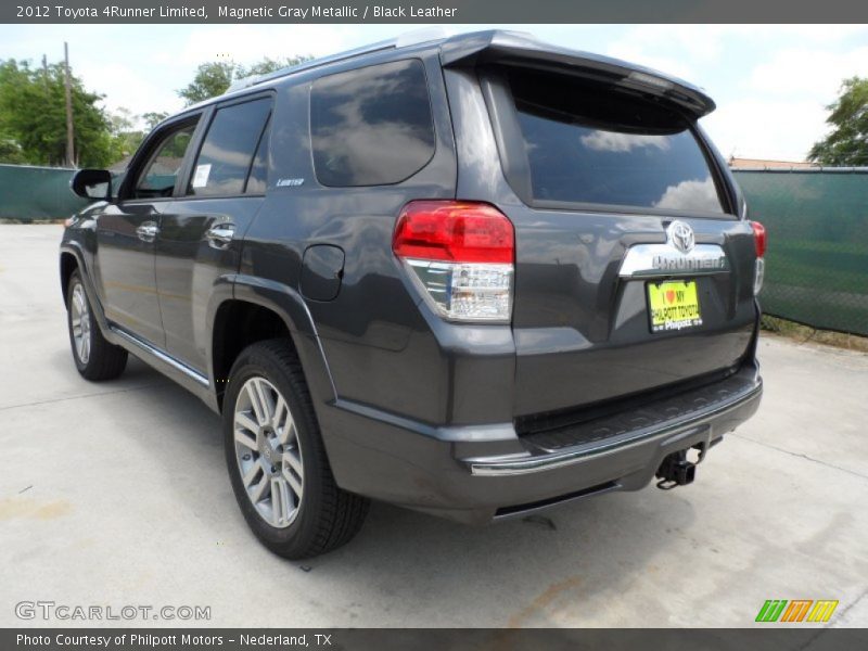 Magnetic Gray Metallic / Black Leather 2012 Toyota 4Runner Limited