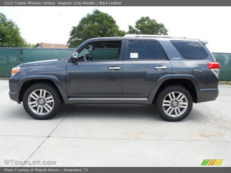 Magnetic Gray Metallic / Black Leather 2012 Toyota 4Runner Limited