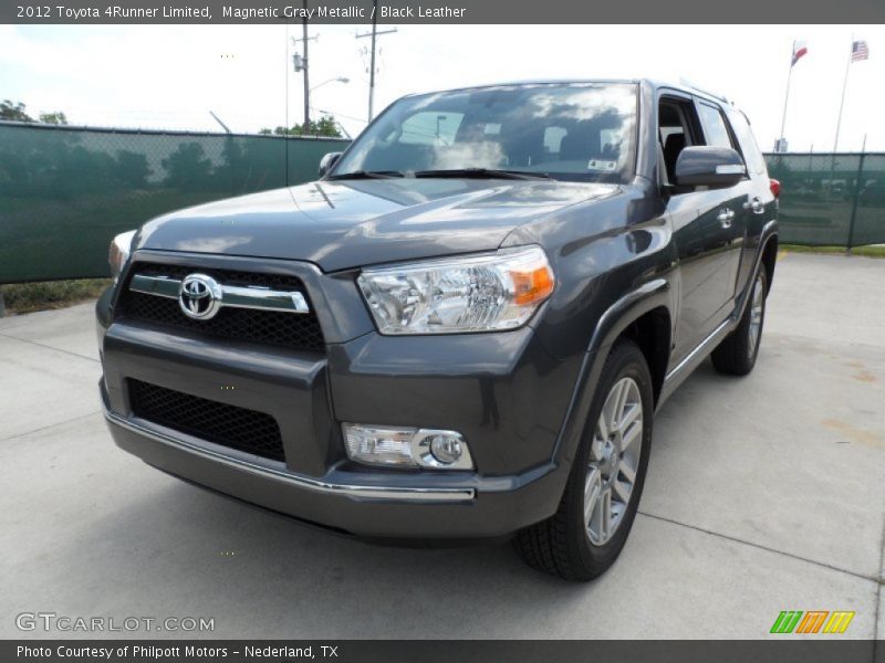 Magnetic Gray Metallic / Black Leather 2012 Toyota 4Runner Limited
