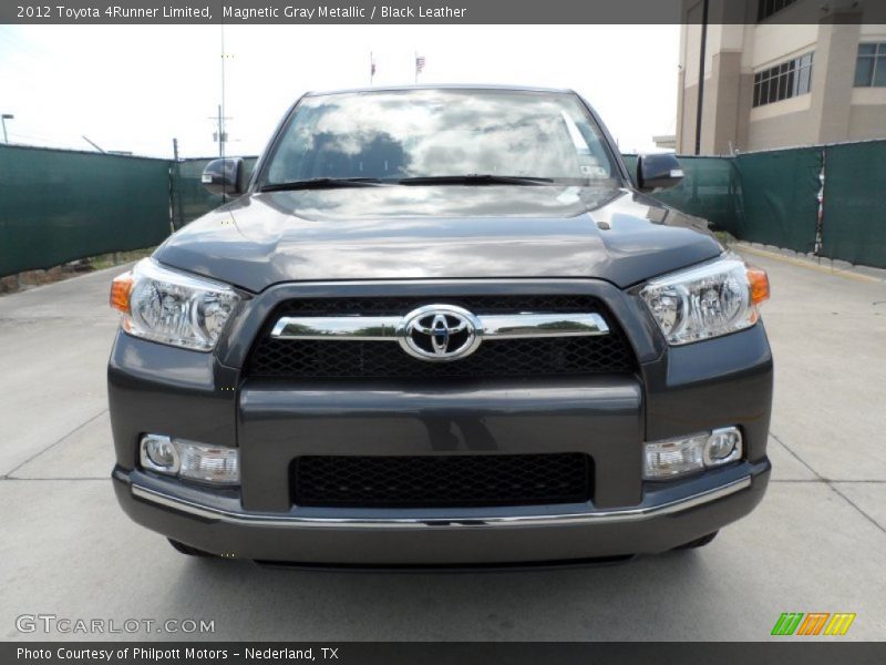 Magnetic Gray Metallic / Black Leather 2012 Toyota 4Runner Limited