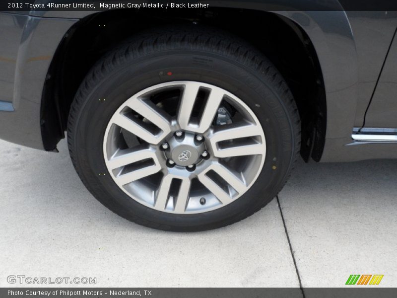 Magnetic Gray Metallic / Black Leather 2012 Toyota 4Runner Limited