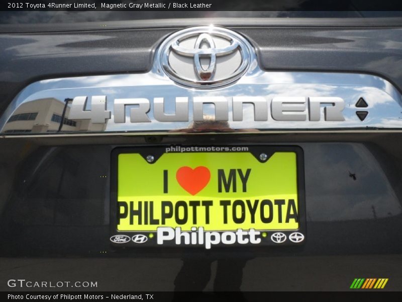 Magnetic Gray Metallic / Black Leather 2012 Toyota 4Runner Limited
